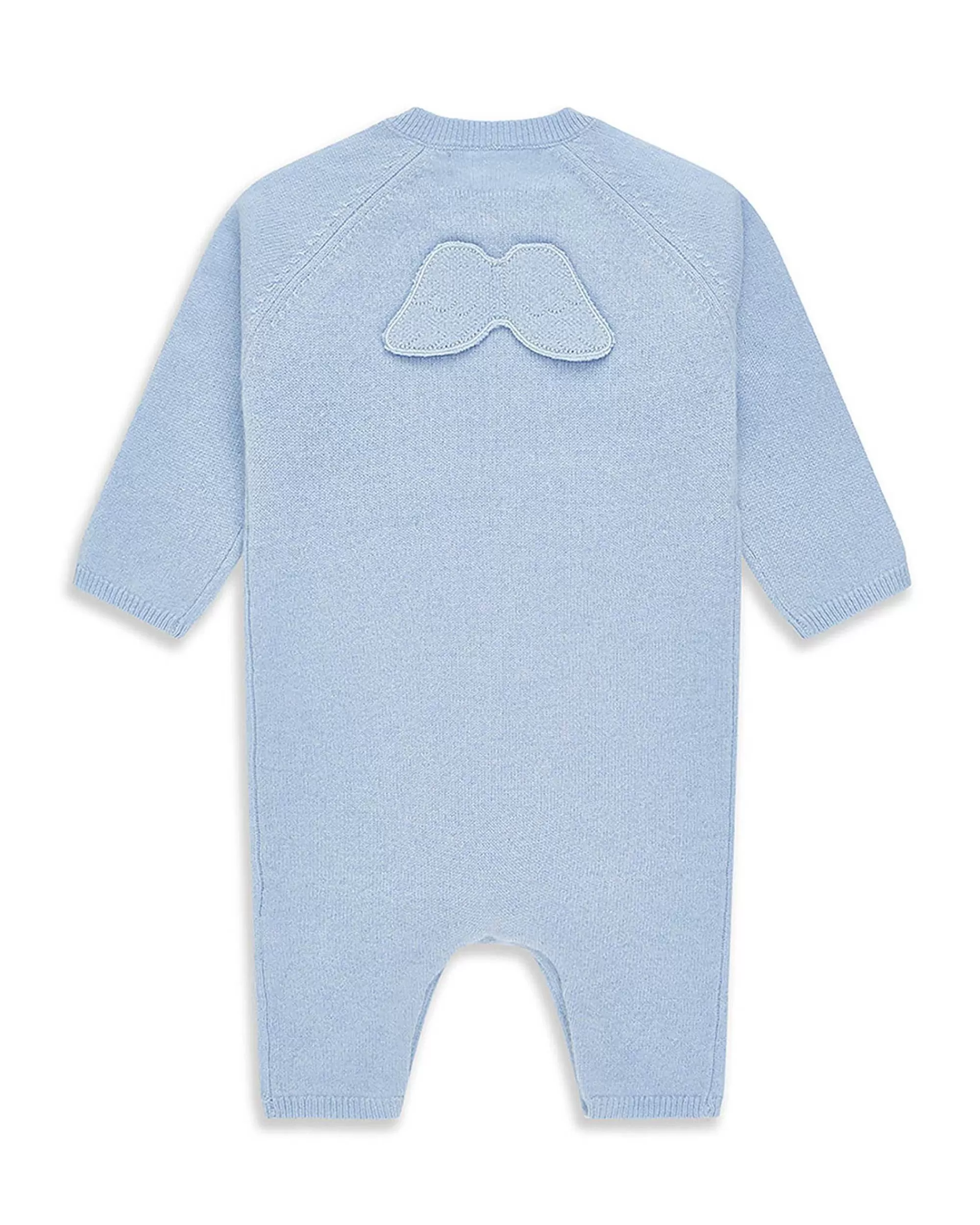 Bébé Marie Chantal Bébé Garçon*Barboteuse En Cachemire Ariel Angel Wing - Bleu