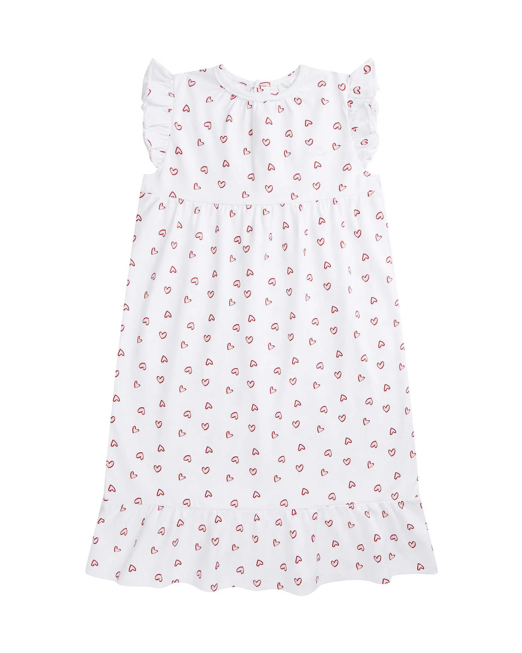 Enfant Marie Chantal Vêtements De Nuit*Chemise De Nuit Love Heart - Enfant Blanc