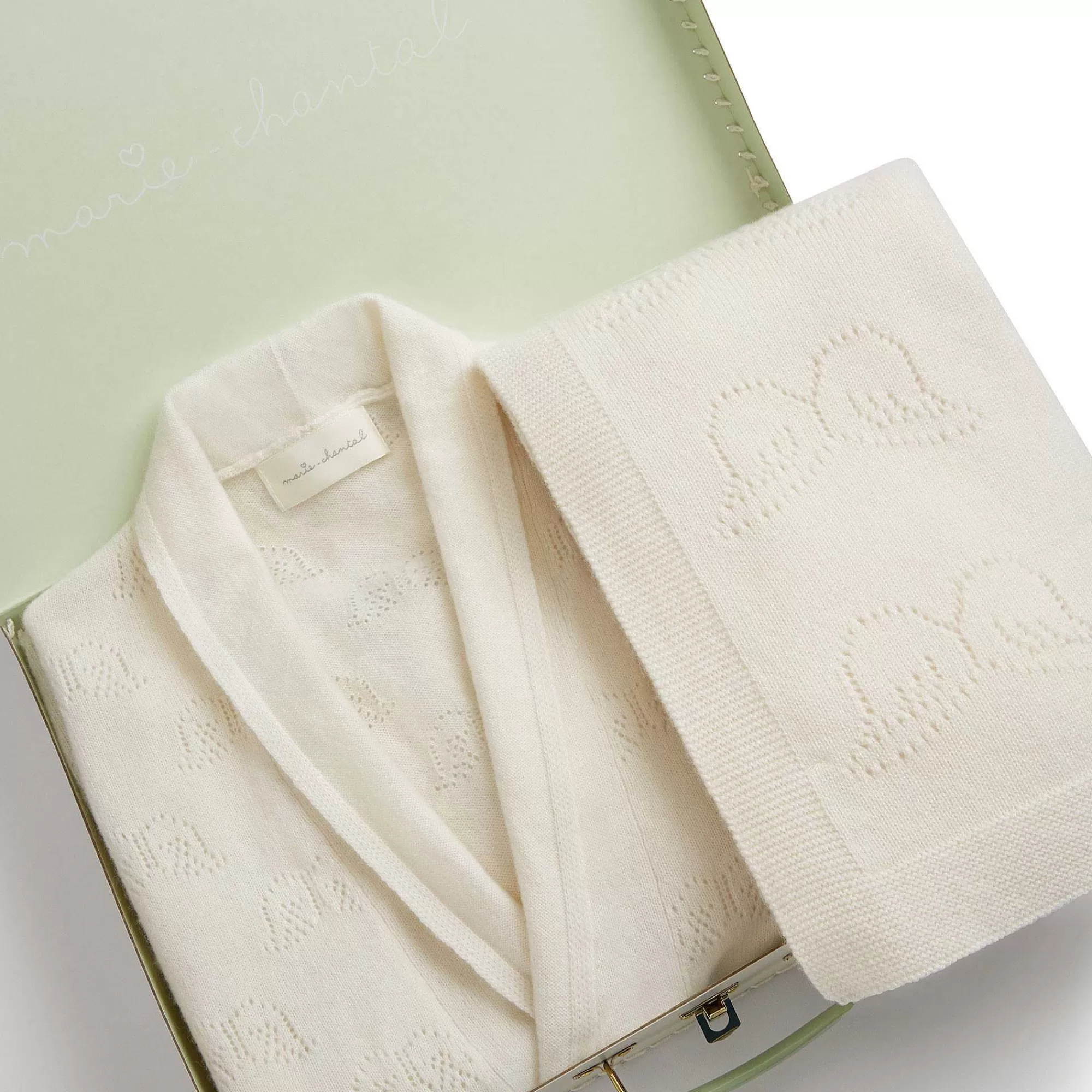 Marie Chantal Coffrets Cadeaux*Coffret Cadeau En Cachemire Aile D'Ange Mama & Me