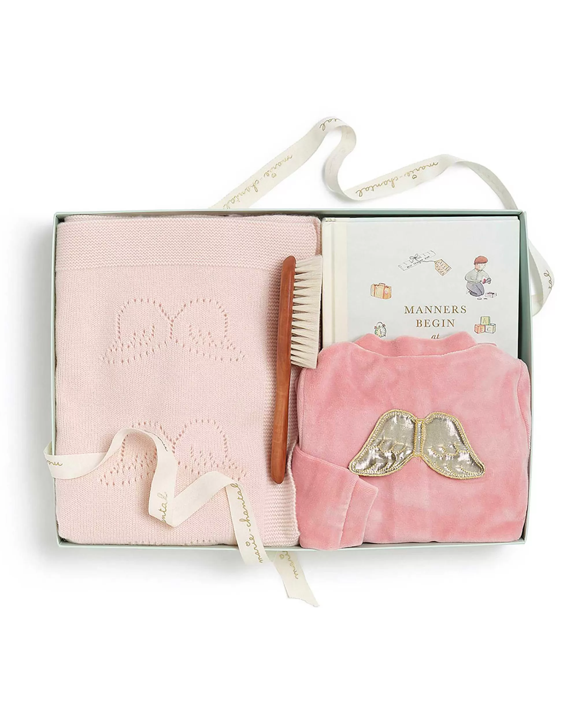 Marie Chantal Coffrets Cadeaux*Coffret Cadeau Pour Le Coucher De Bébé - Rose
