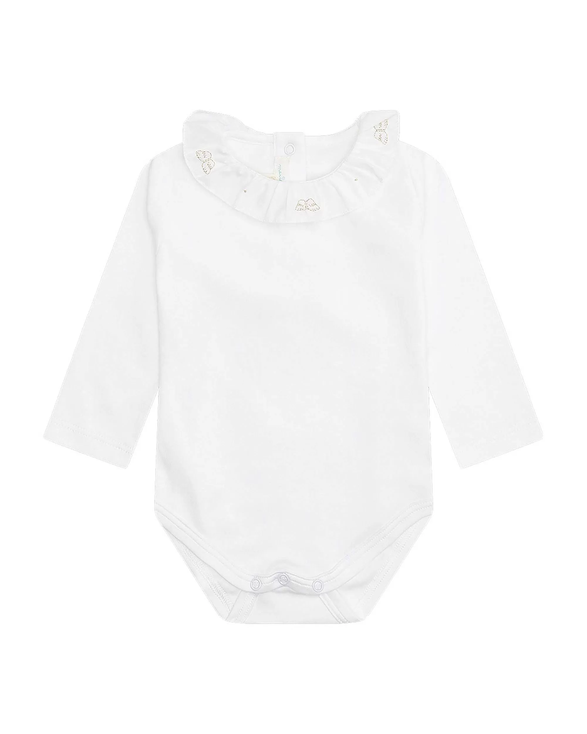 Bébé Marie Chantal L'Aile D'Ange Emblématique*Combinaison A Col Volant Et Ailes D'Ange