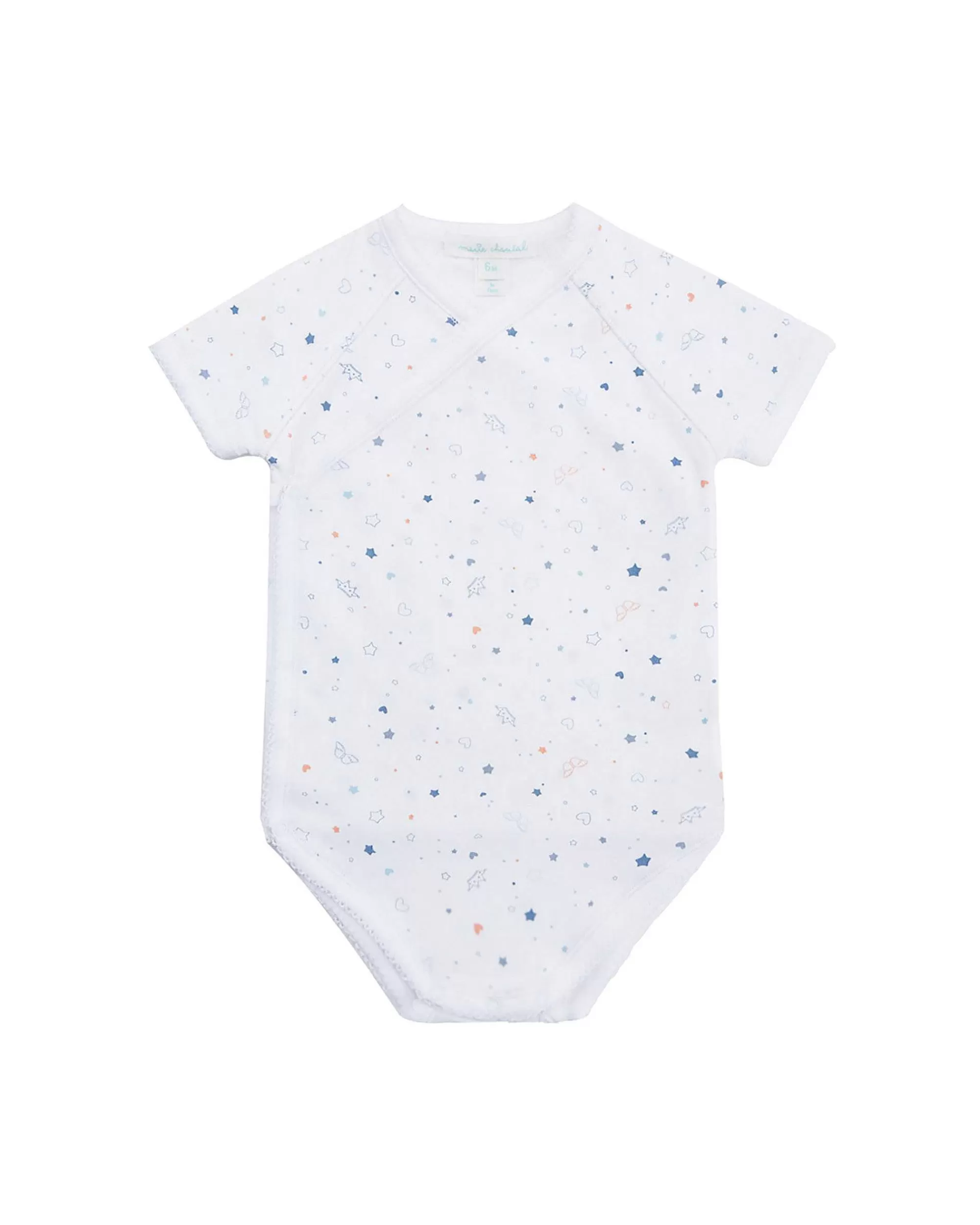 Bébé Marie Chantal Bébé Garçon*Combinaison Cache-Couche Star & Crown - Bleu