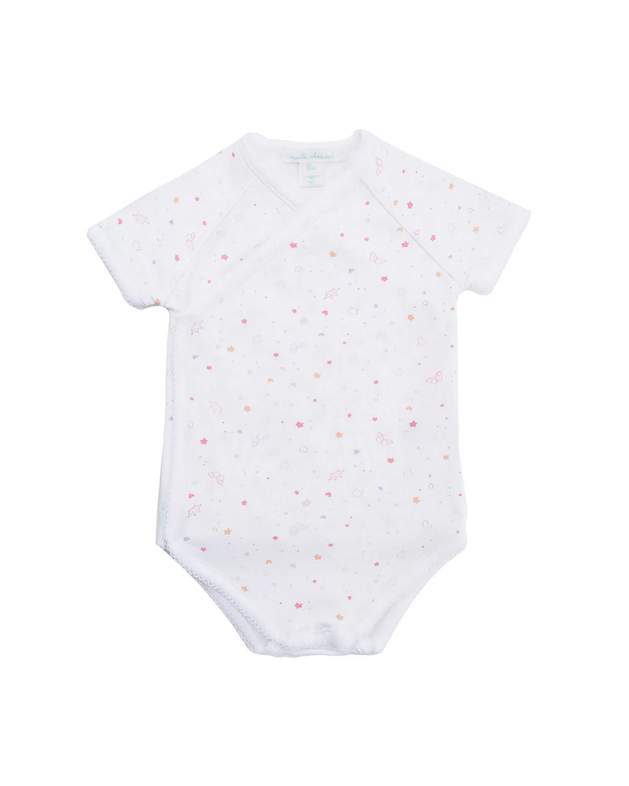 Bébé Marie Chantal Petite Fille*Combinaison Cache-Couche Star & Crown - Rose