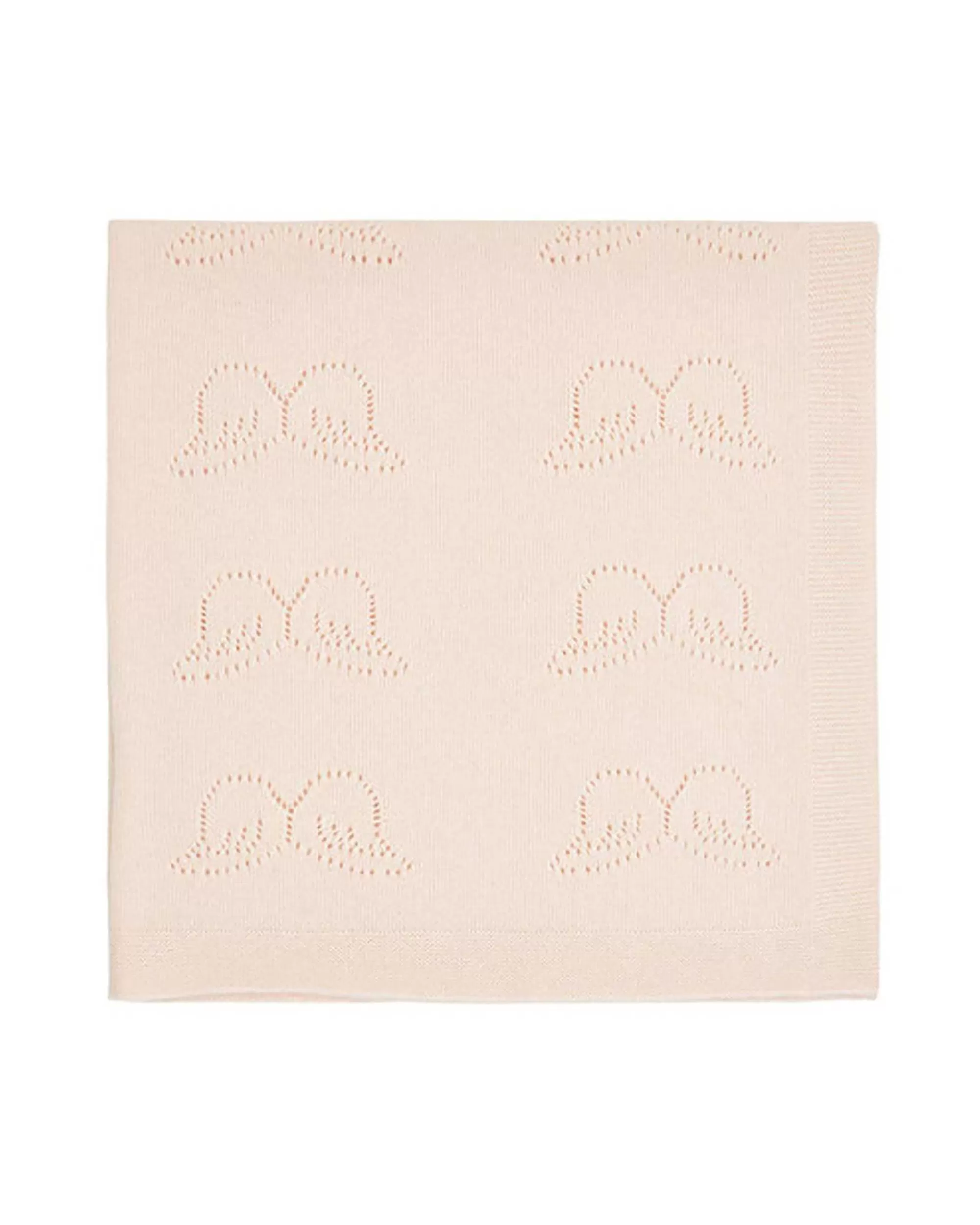 Bébé Marie Chantal L'Aile D'Ange Emblématique*Couverture Pointelle En Cachemire Aile D'Ange - Rose