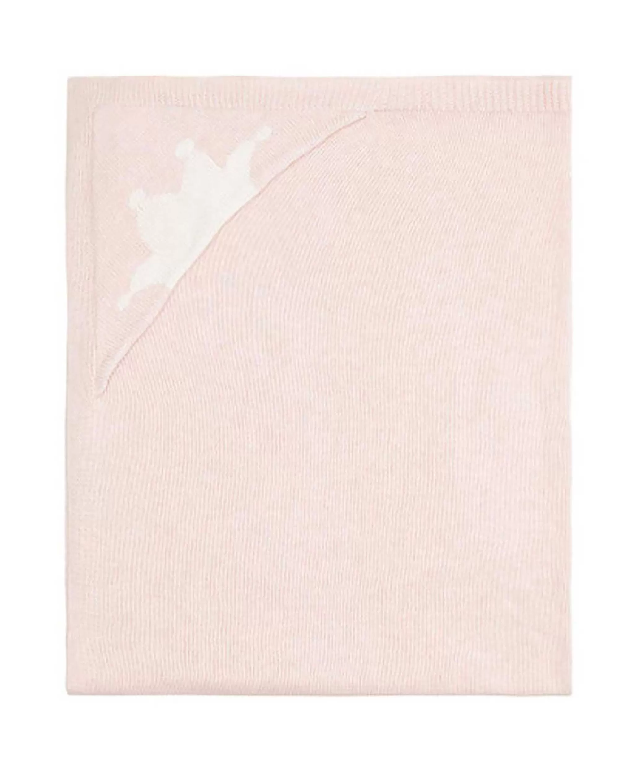 Bébé Marie Chantal Petite Fille*Couverture Tricotee Tino Crown - Rose Pale