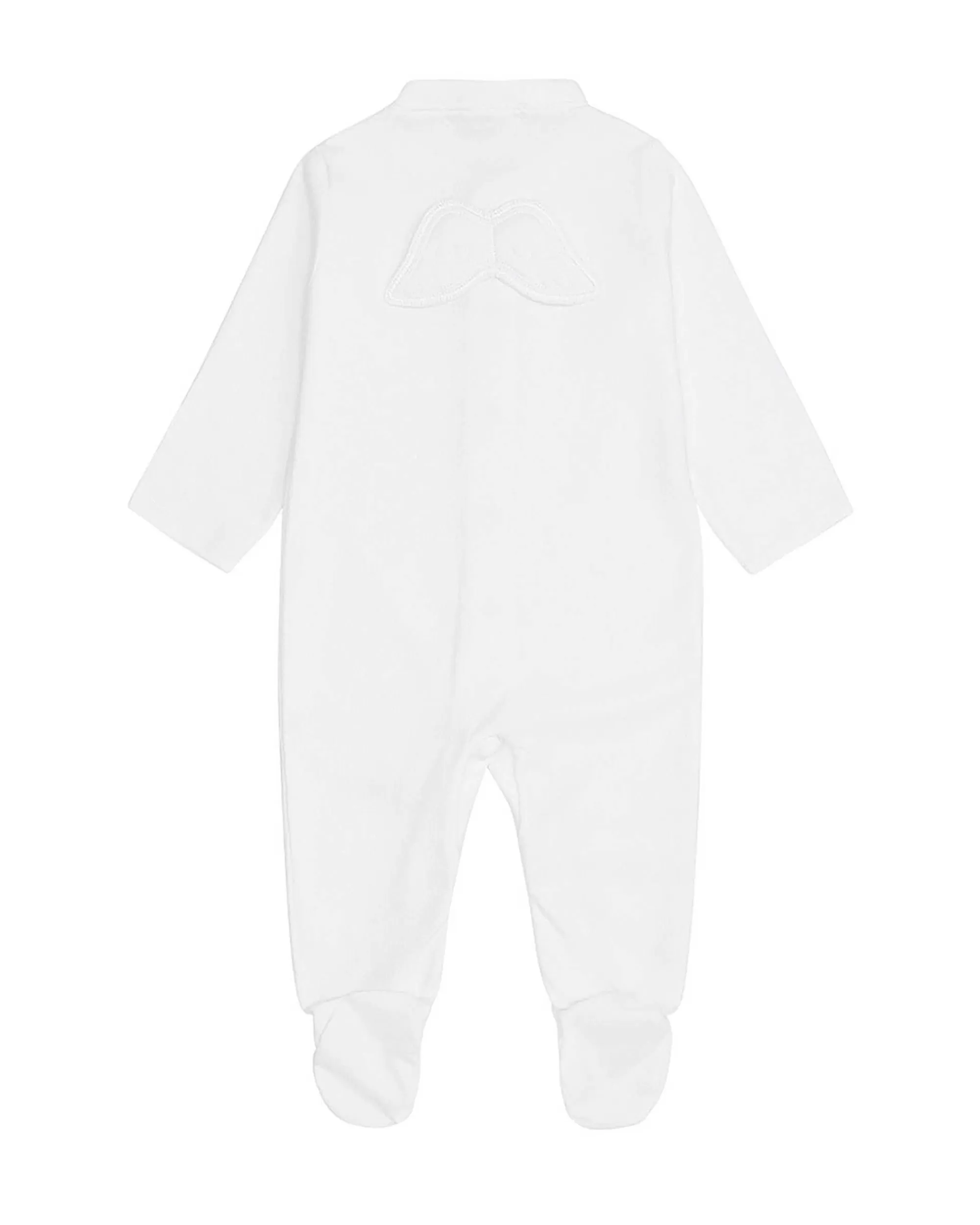 Bébé Marie Chantal L'Aile D'Ange Emblématique*Dors-Bien En Pointelle Angel Wing - Blanc