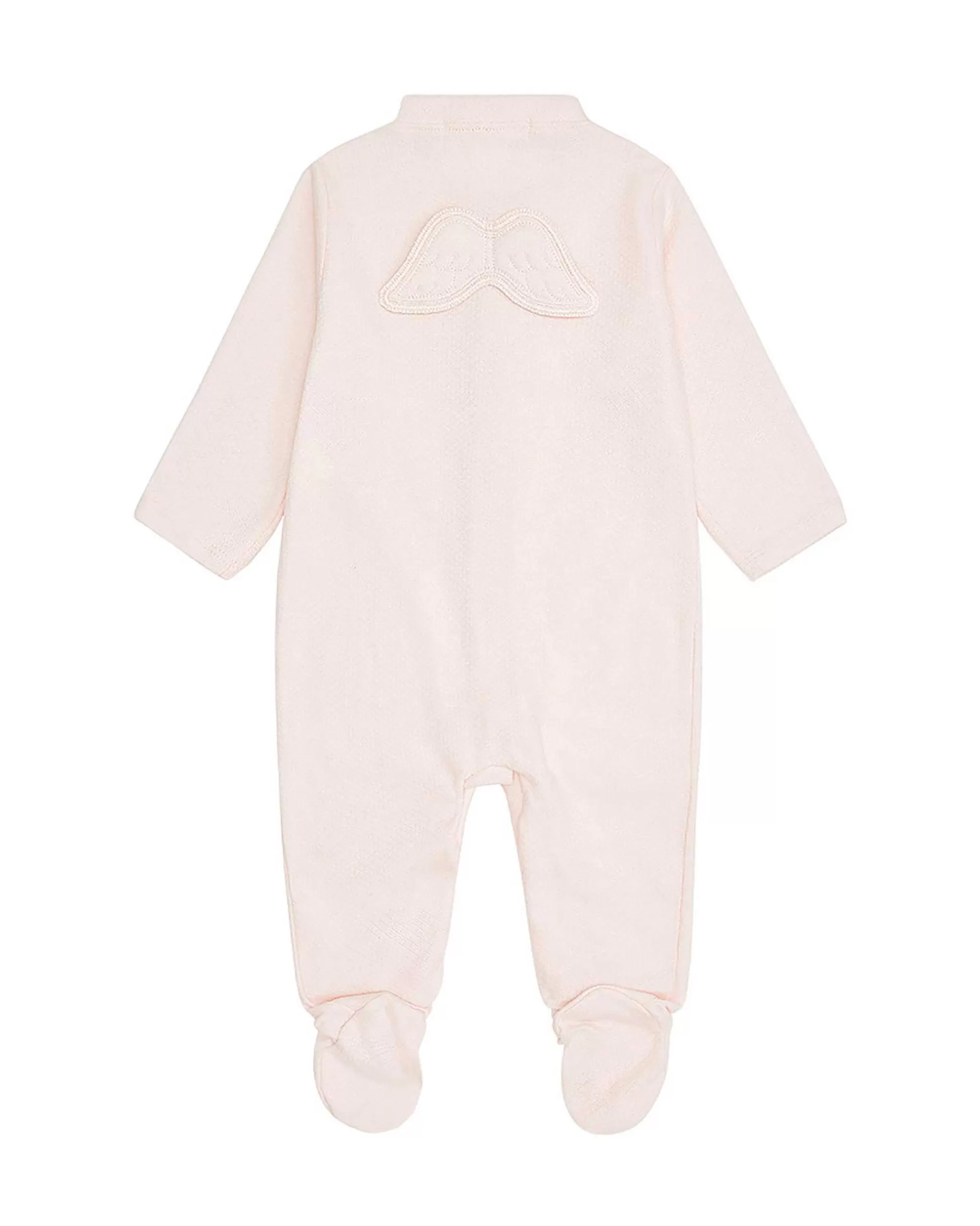 Bébé Marie Chantal L'Aile D'Ange Emblématique*Dors-Bien En Pointelle Angel Wing - Rose
