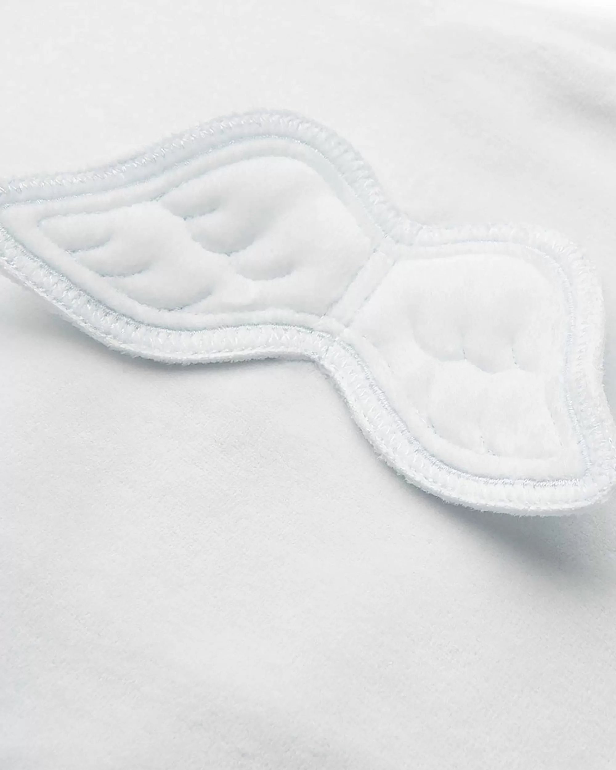 Bébé Marie Chantal L'Aile D'Ange Emblématique*Dors-Bien En Velours Angel Wing - Bleu