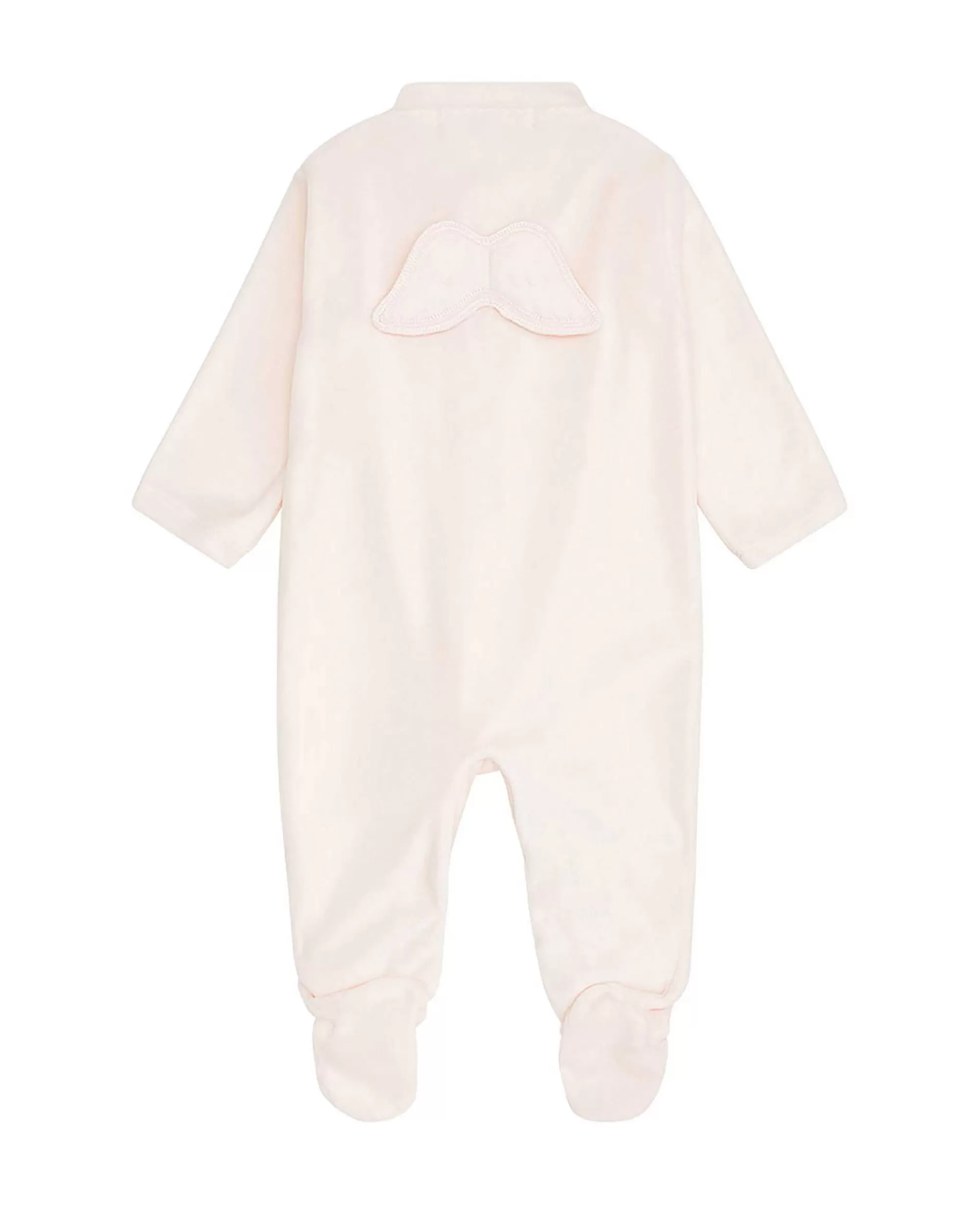 Bébé Marie Chantal L'Aile D'Ange Emblématique*Dors-Bien En Velours Angel Wing - Rose