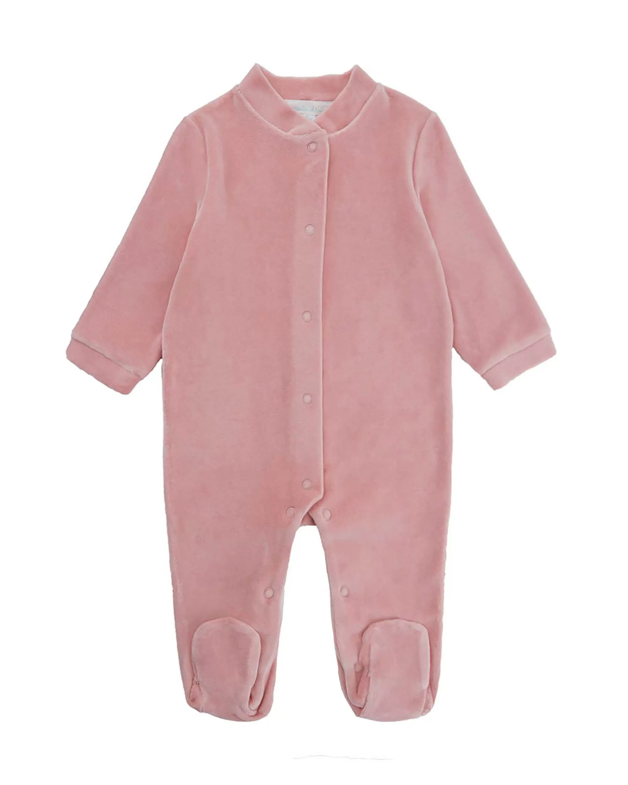 Bébé Marie Chantal L'Aile D'Ange Emblématique*Dors-Bien En Velours Angel Wing - Rose Poussiereux Et Or