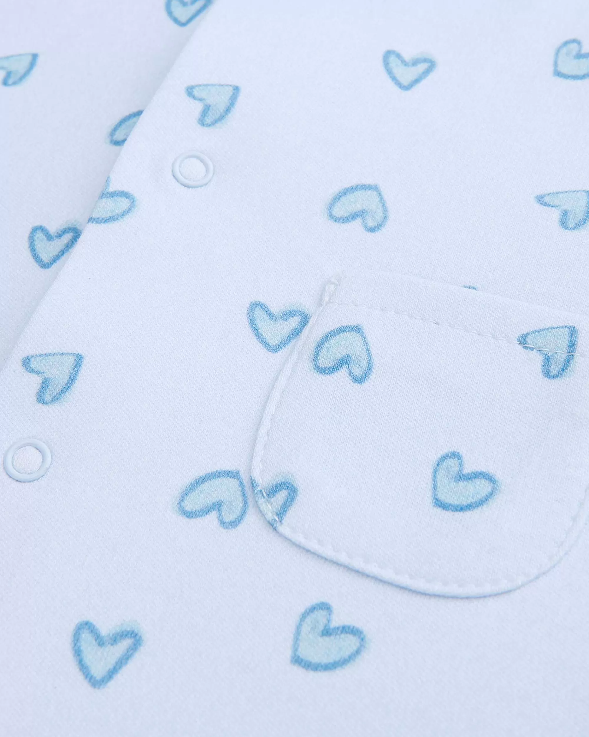 Bébé Marie Chantal Petite Fille*Dors-Bien Love Heart - Bleu