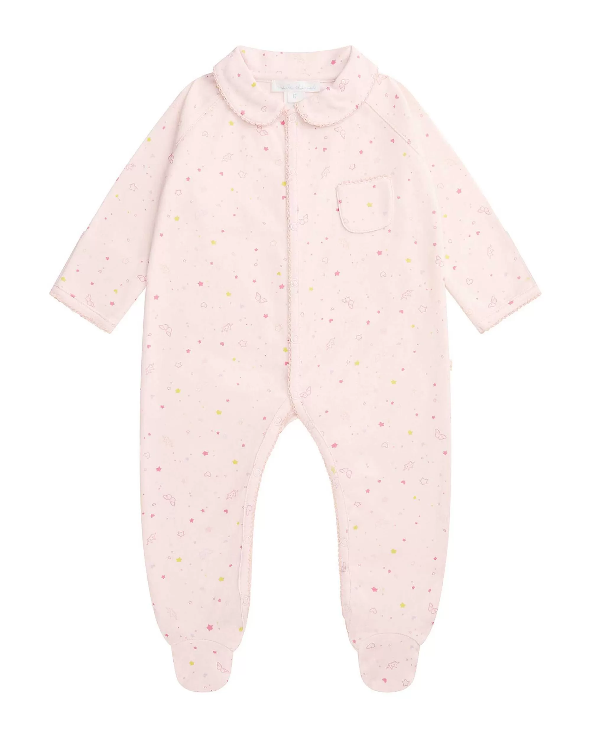 Bébé Marie Chantal Petite Fille*Dors-Bien Star & Crown - Rose