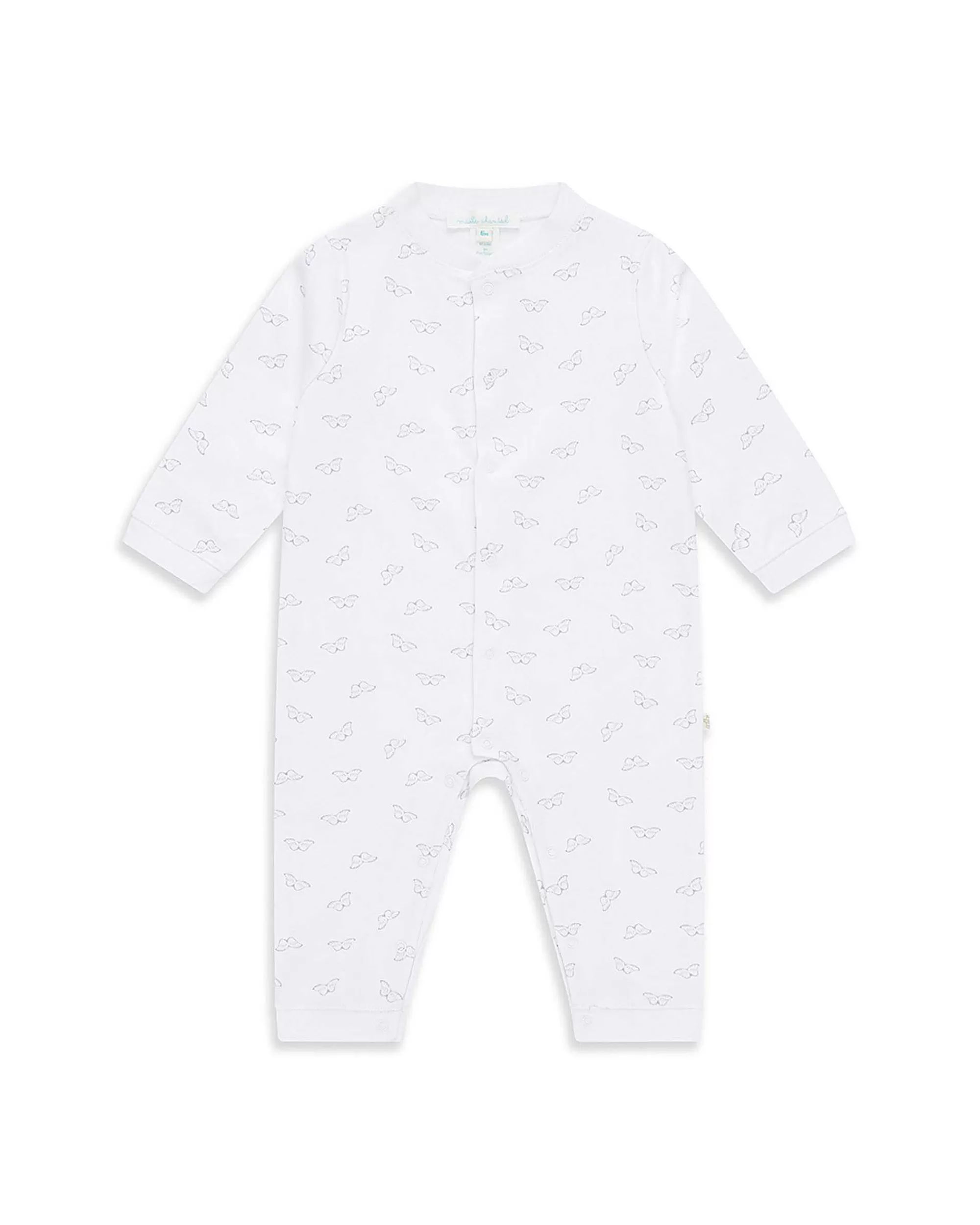 Marie Chantal Coffrets Cadeaux*Ensemble 3 Pieces En Coton Biologique Angel Wing - Blanc