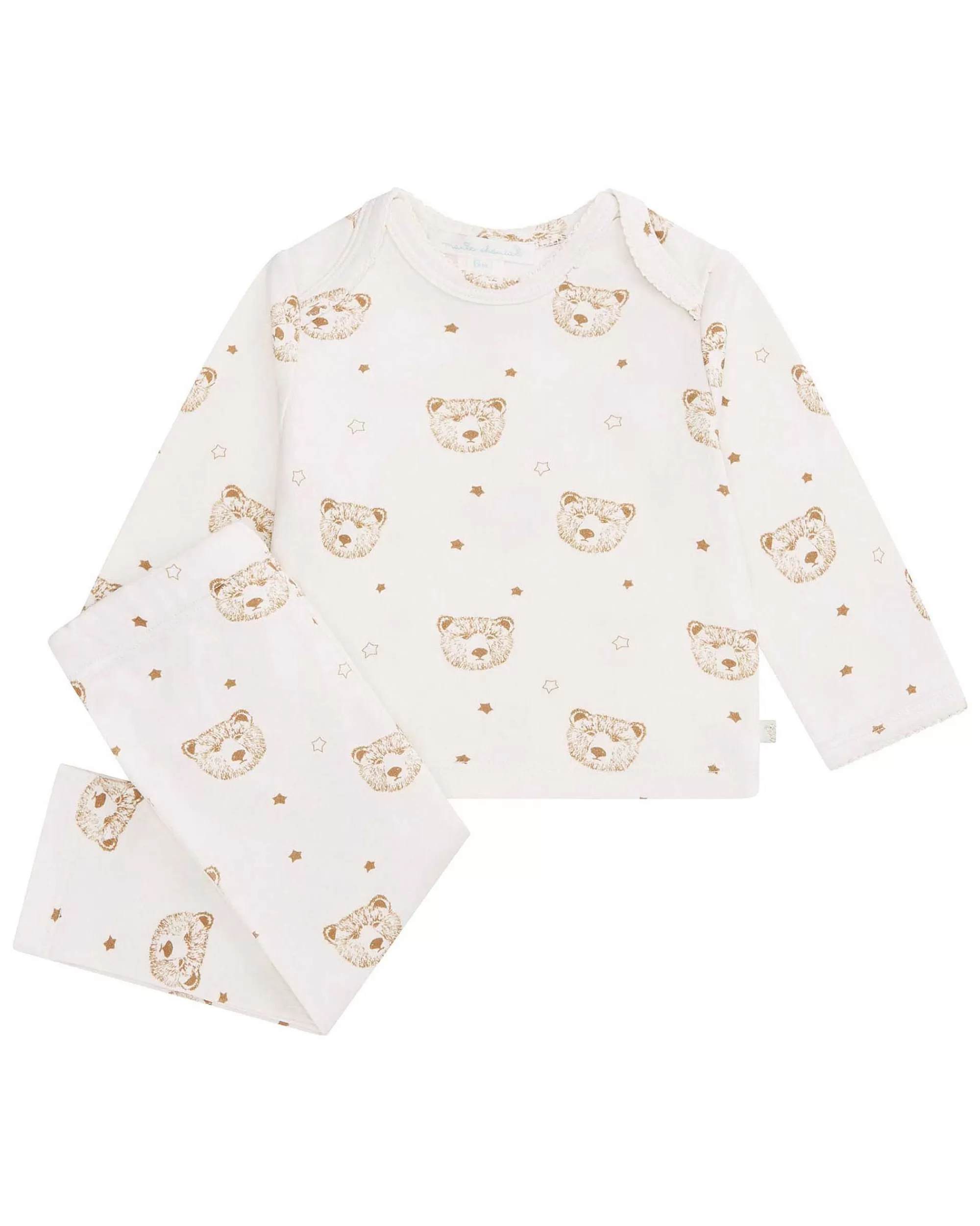 Bébé Marie Chantal Petite Fille*Ensemble Deux Pieces Ours - Bébé Creme