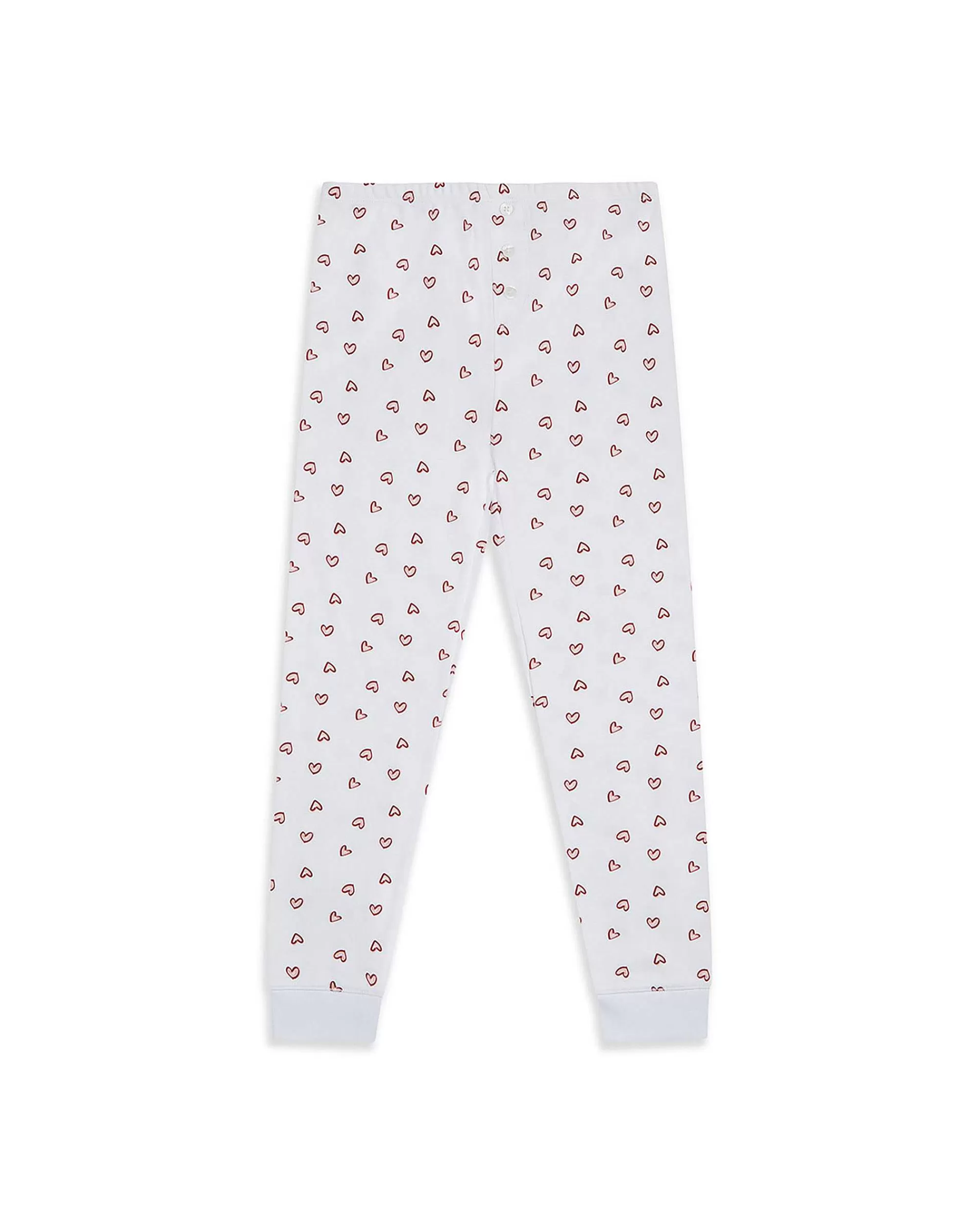 Enfant Marie Chantal Vêtements De Nuit*Ensemble Pyjama & Masque De Sommeil Love Heart - Enfant Blanc