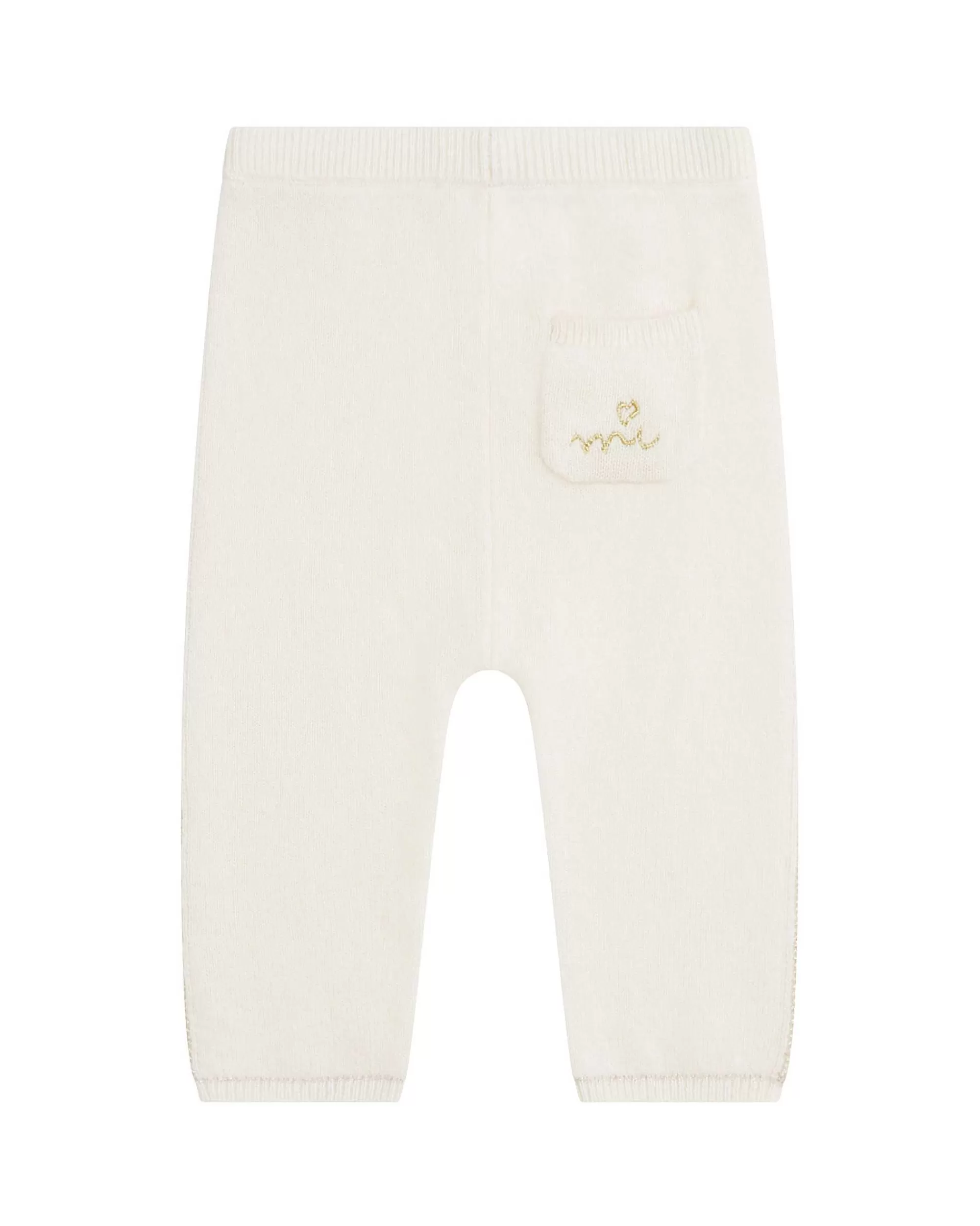 Bébé Marie Chantal Petite Fille*Legging En Cachemire Briony - Ivoire Bébé