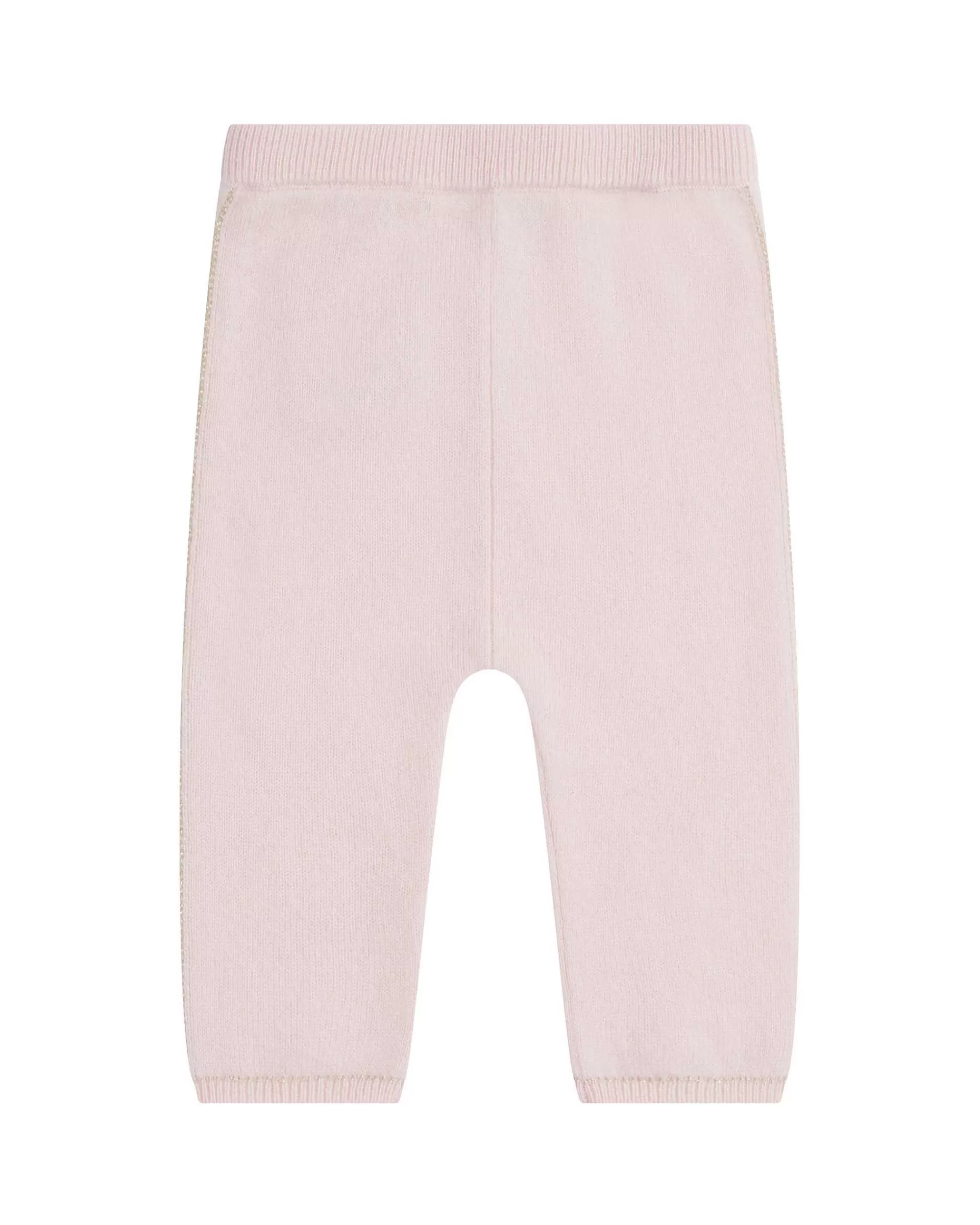 Bébé Marie Chantal Petite Fille*Legging En Cachemire Cassiel - Rose Bébé