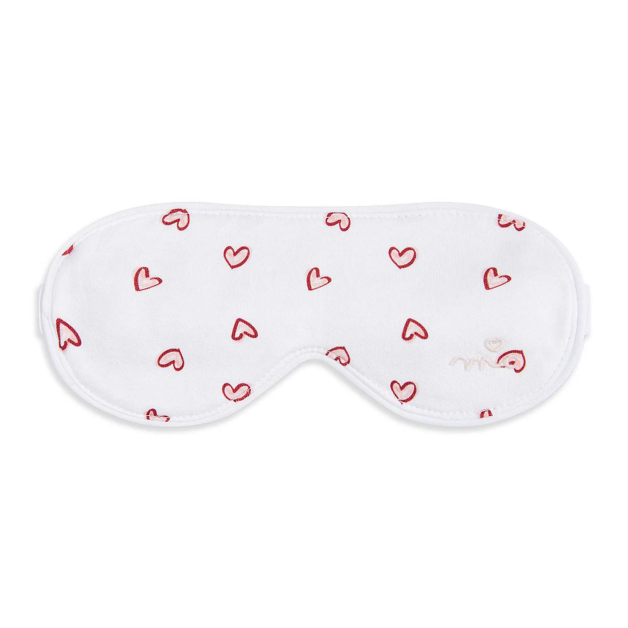 Adulte Marie Chantal Vêtements De Nuit*Masque Pour Les Yeux Love Heart - Adulte Blanc