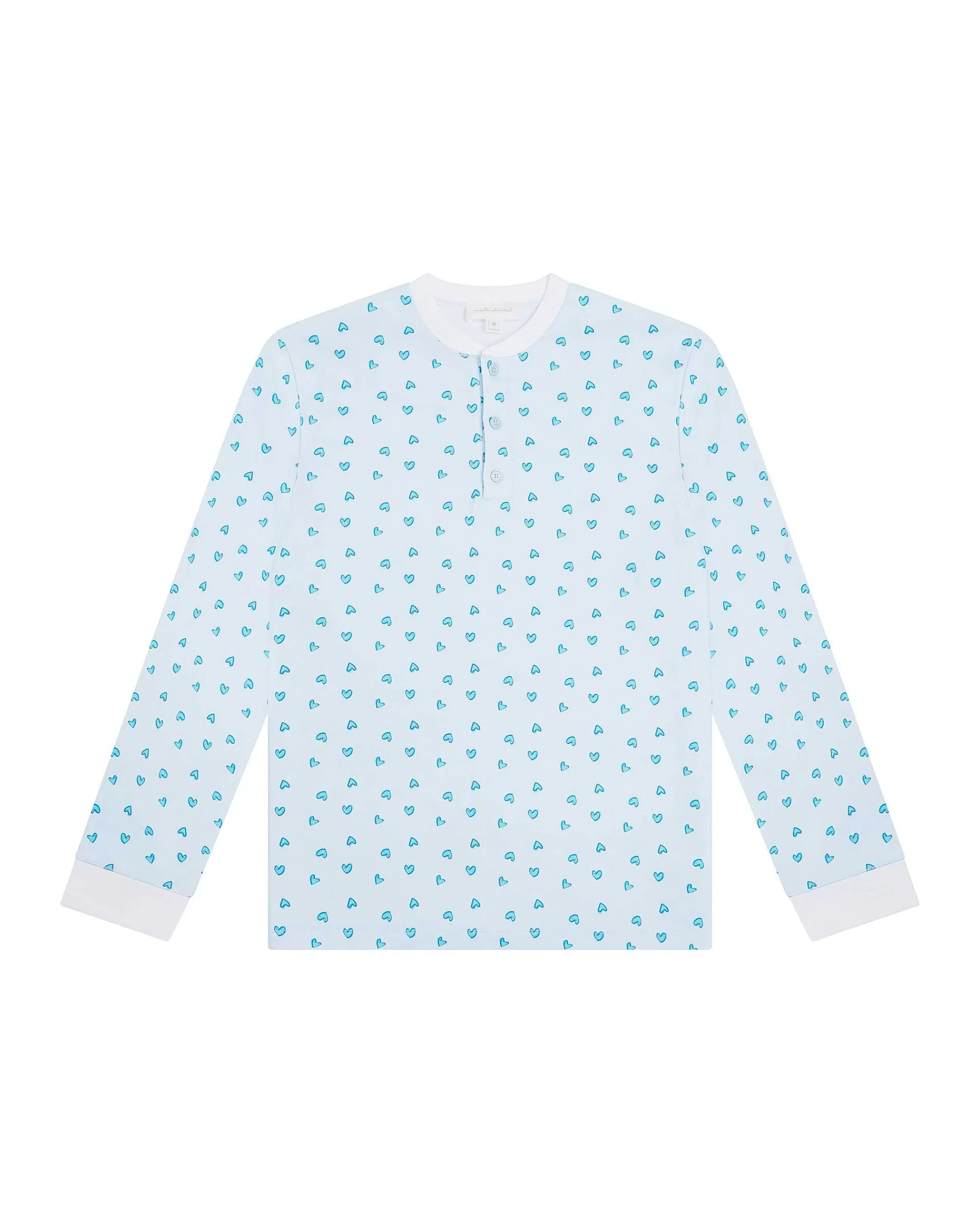 Adulte Marie Chantal Vêtements De Nuit*Pyjama Coeur D'Amour - Adulte Bleu