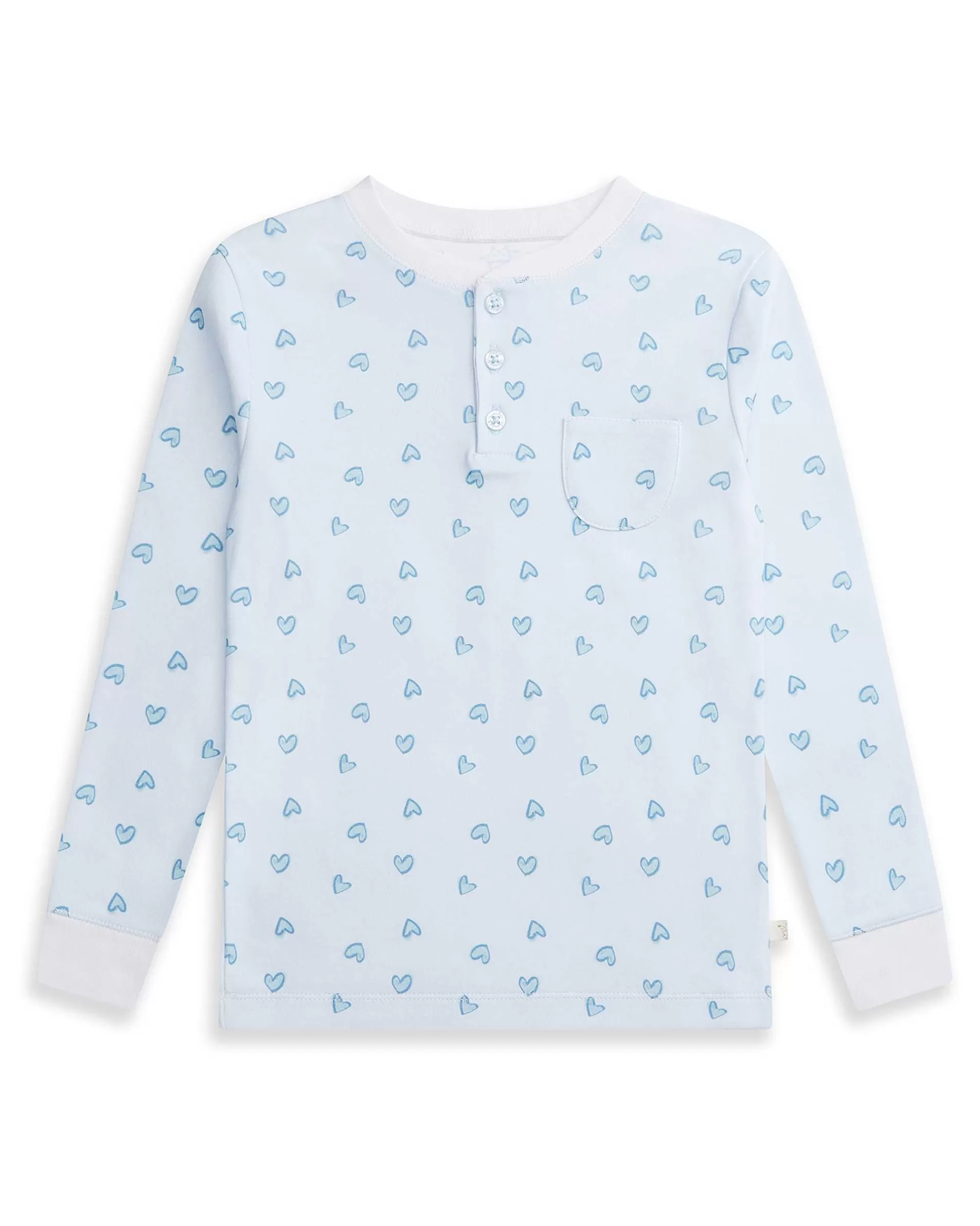 Enfant Marie Chantal Vêtements De Nuit*Pyjama Coeur D'Amour - Enfant Bleu