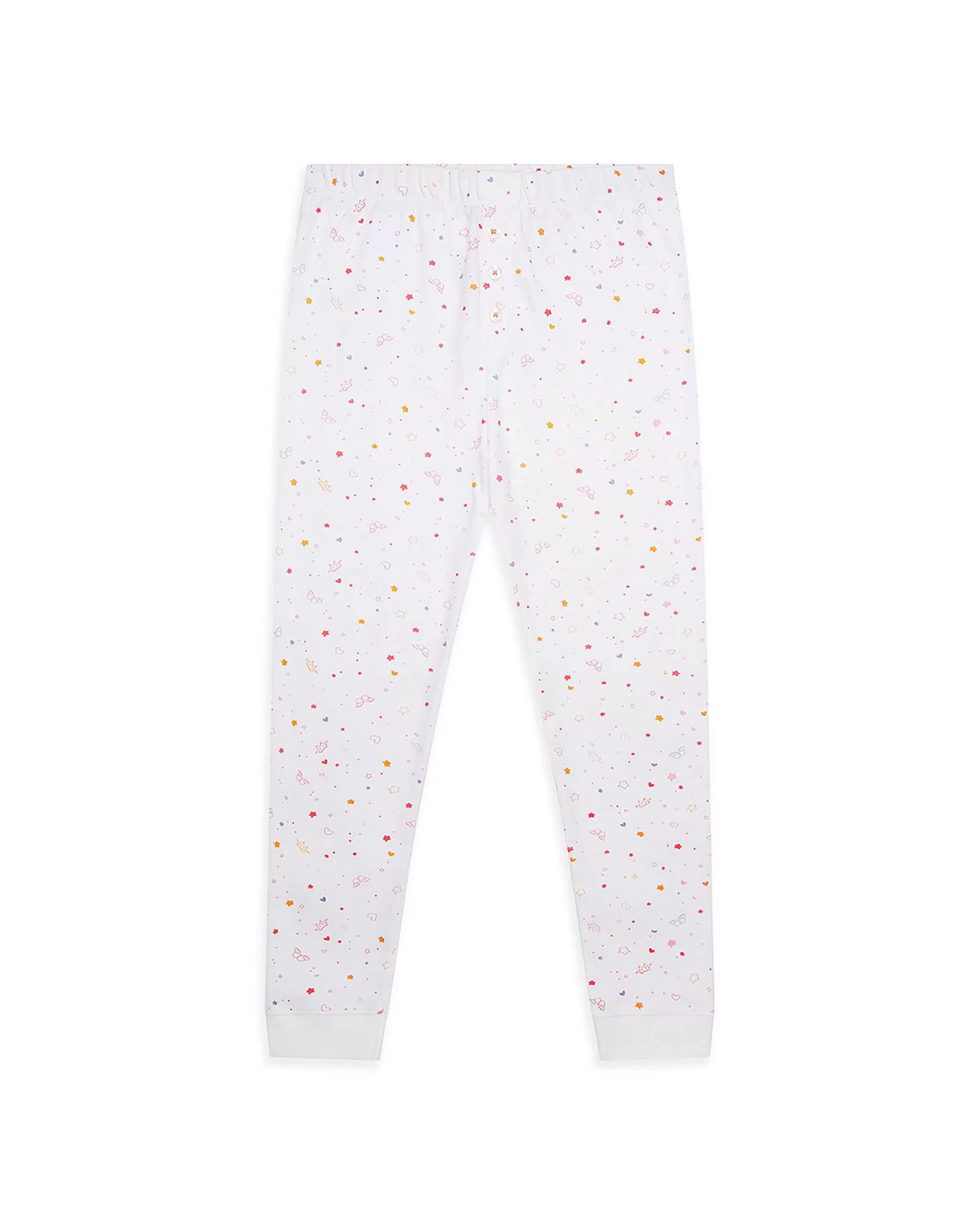 Enfant Marie Chantal Vêtements De Nuit*Pyjama Etoile & Couronne Et Nuage - Rose