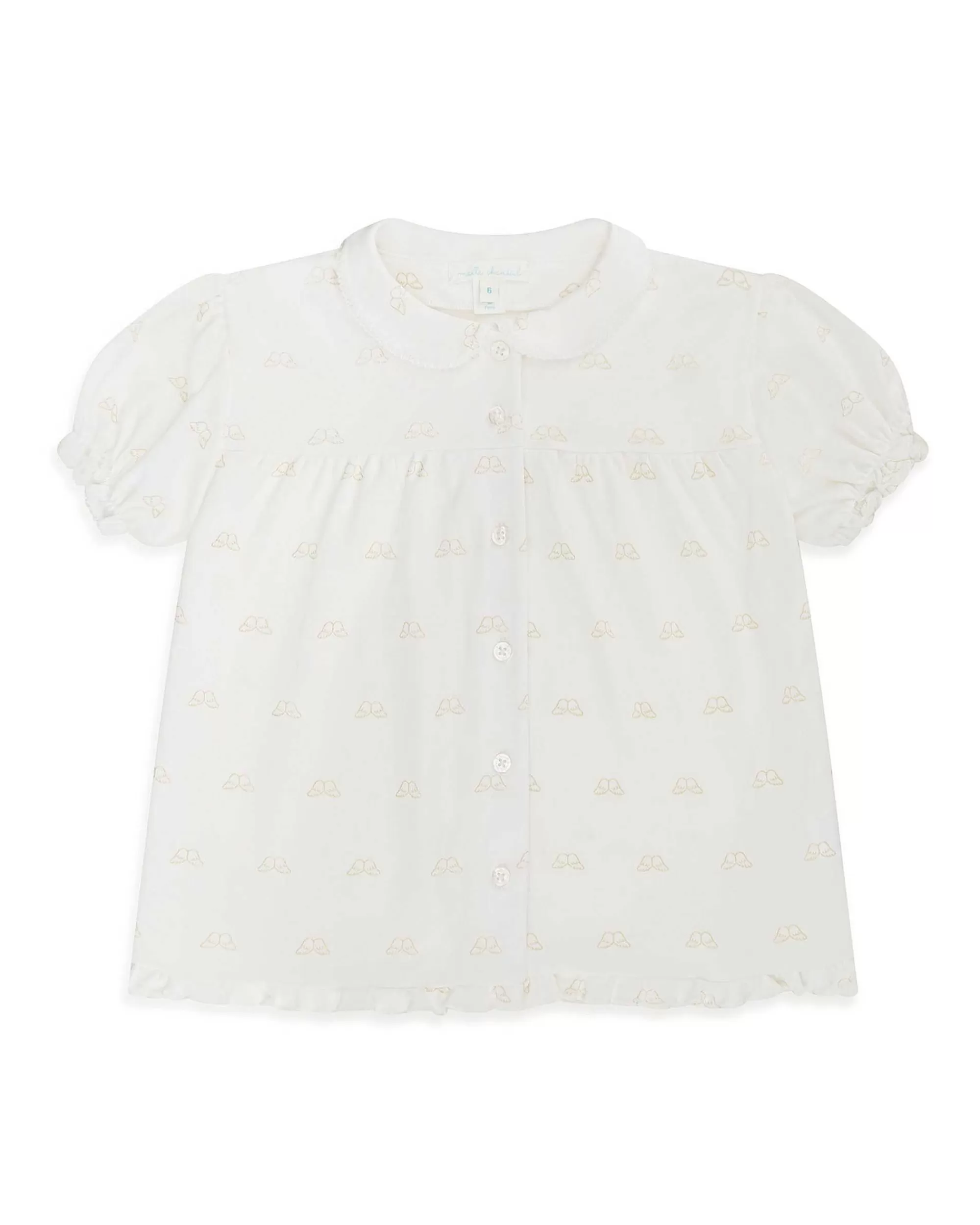 Enfant Marie Chantal L'Aile D'Ange Emblématique*Pyjama Imprime Ailes D'Ange - Enfant Creme