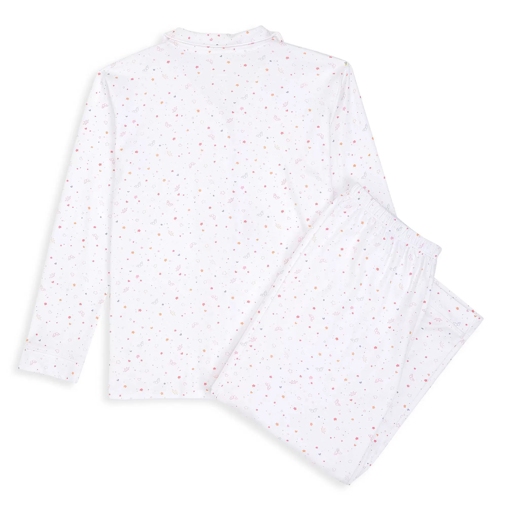 Adulte Marie Chantal Vêtements De Nuit*Pyjama Star & Crown - Adulte Rose