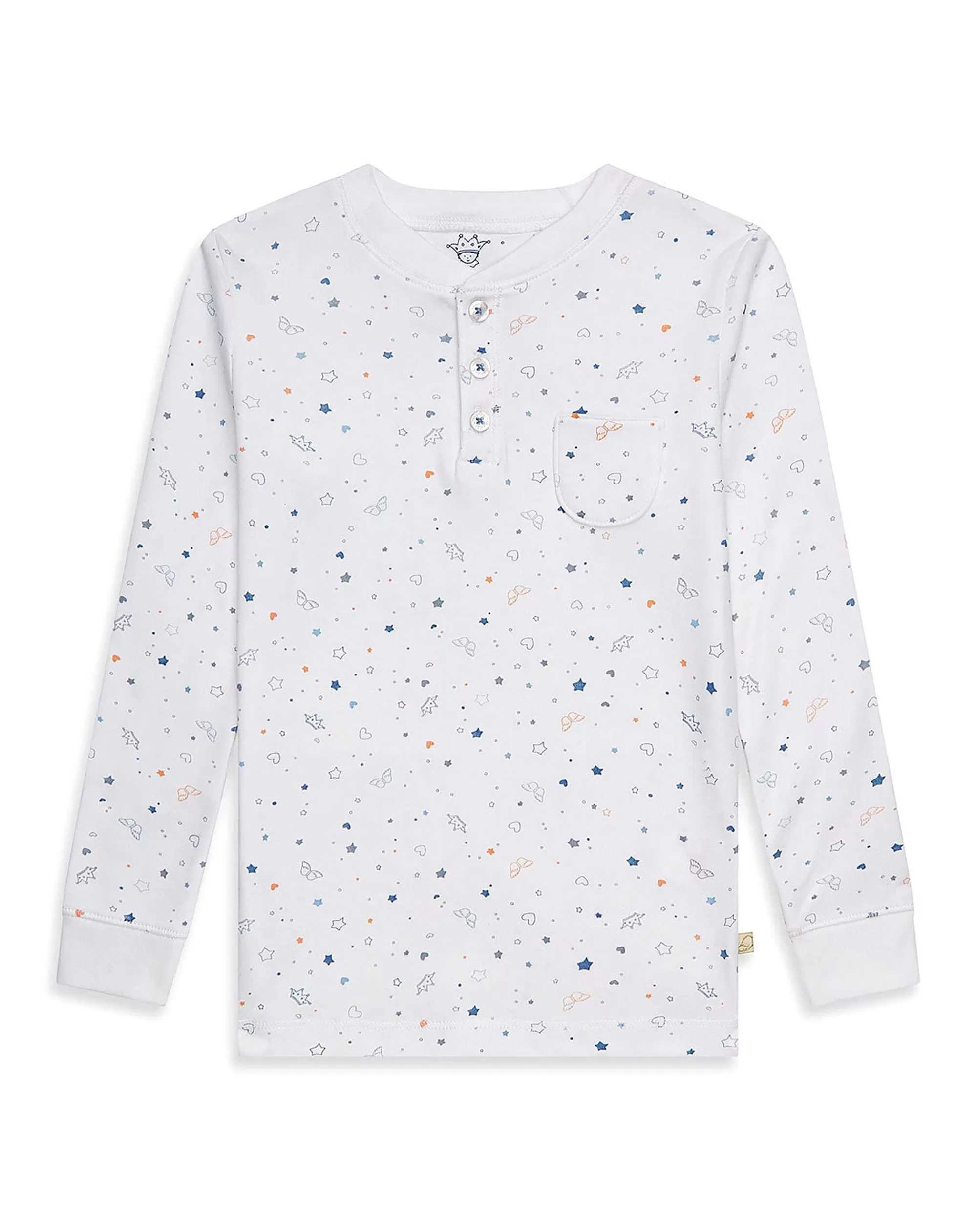 Enfant Marie Chantal Vêtements De Nuit*Pyjama Star & Crown - Enfant Bleu