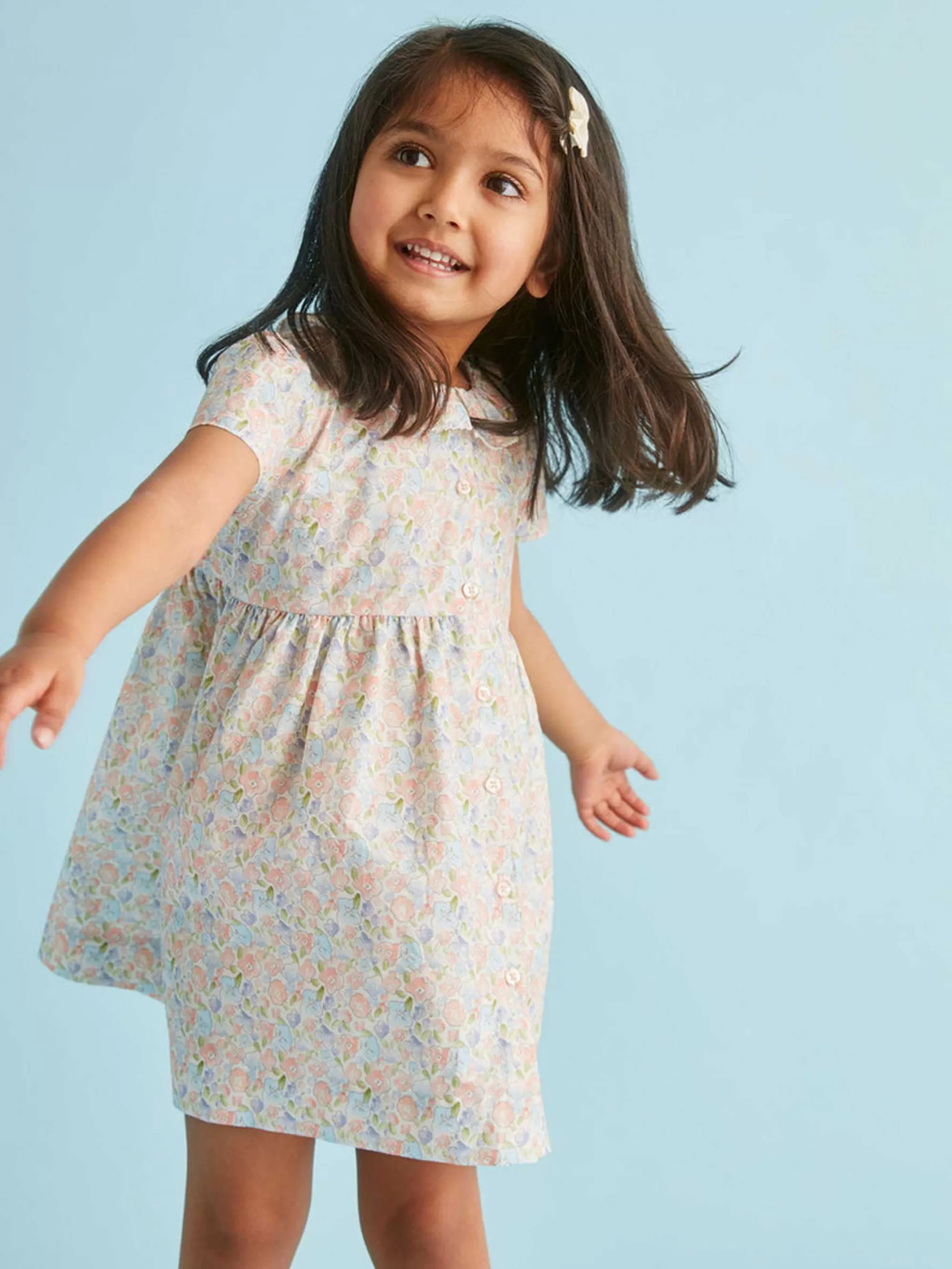 Bébé Marie Chantal Petite Fille*Robe A Fleurs Olympia
