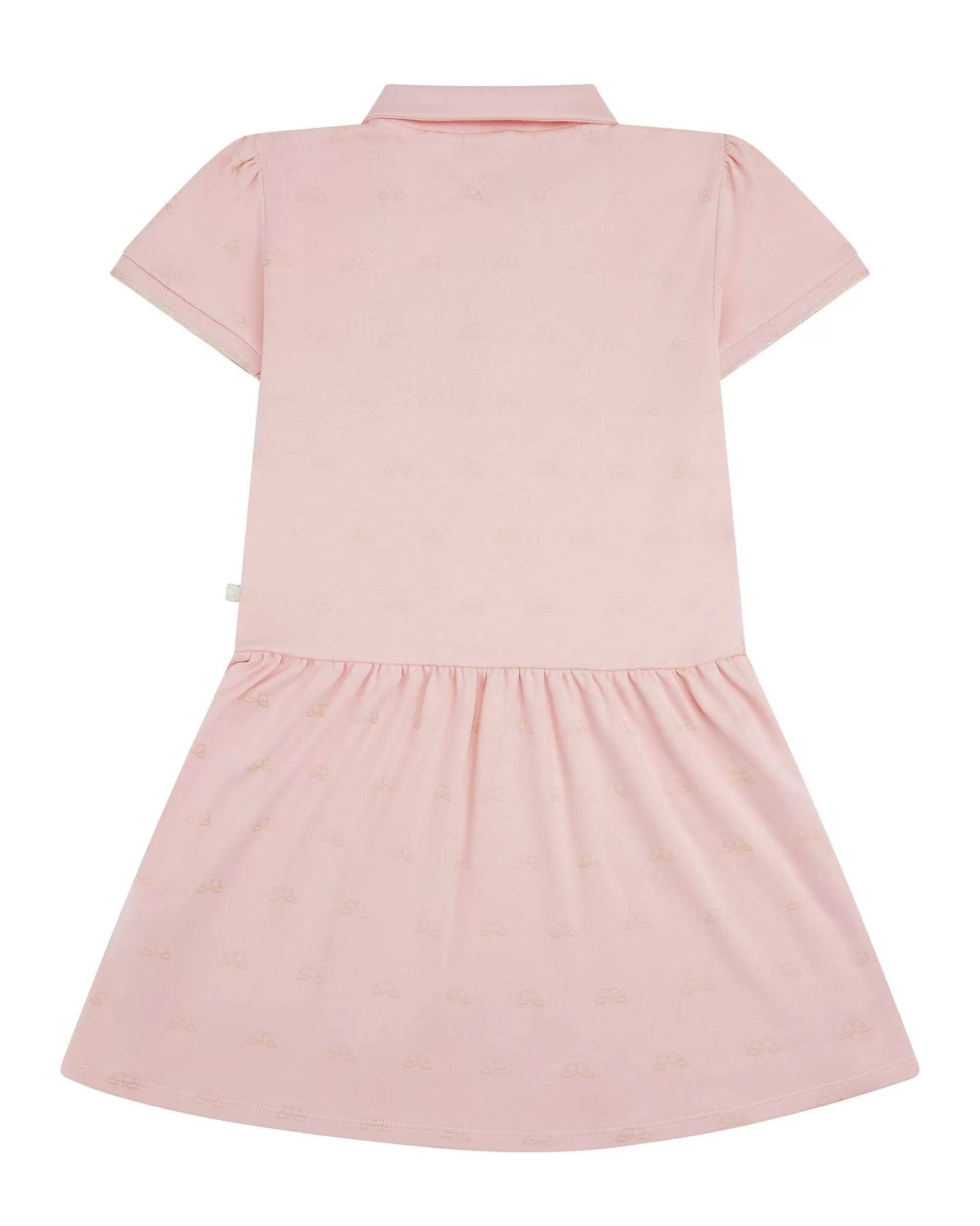 Enfant Marie Chantal L'Aile D'Ange Emblématique*Robe Polo Imprime Aile D'Ange - Enfant Rose & Or